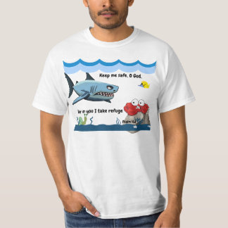 T-shirt "Garde-moi en sécurité à Dieu, ..."