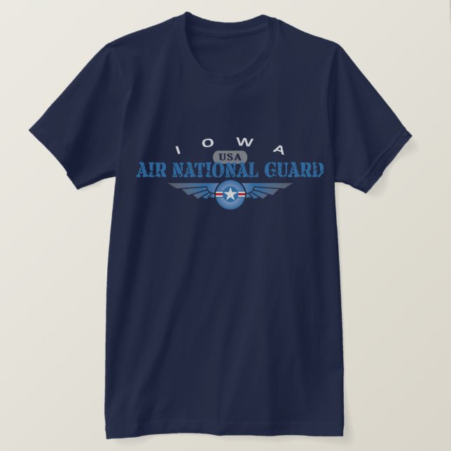 T-shirt Garde nationale d'air de l'Iowa (Design devant)