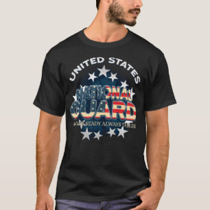 T-shirt Garde nationale des USA toujours prête toujours a