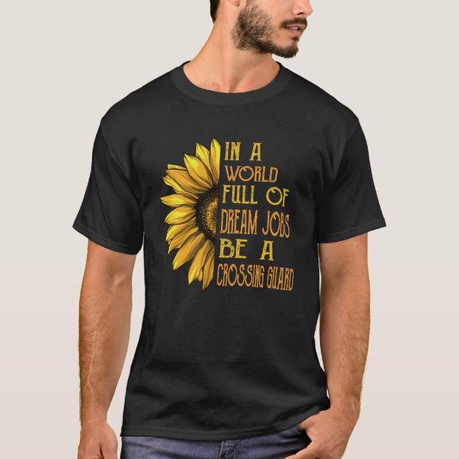 T-shirt Garde-passage des tournesols (Devant)