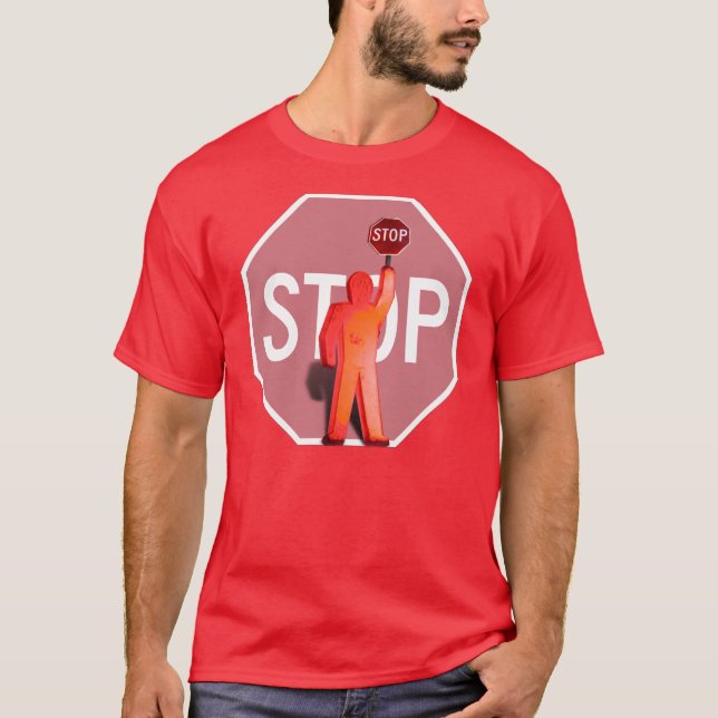 T-shirt Garde-passage scolaire (Devant)
