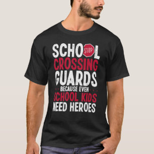 T-shirt Garde-passage scolaire U2013 Sécurité routière sco