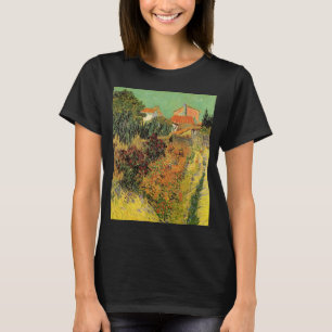 T-shirt Garden Behind a House par Vincent van Gogh