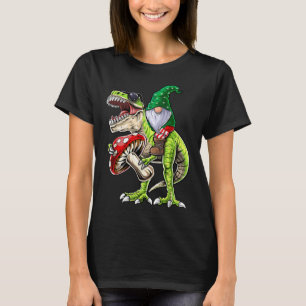 T-shirt Garden Gnome Casquette T Rex Dinosaur Drôle Jardin
