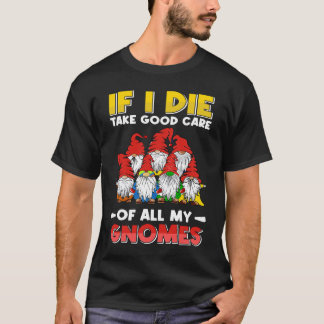 T-shirt Garden Gnome Gardening Dwarf & Gnomes