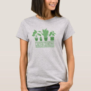 T-shirt Garden Grandma Green Houseplants