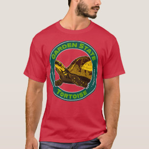 T-shirt Garden State Tortoise Flowerback Box Turtle