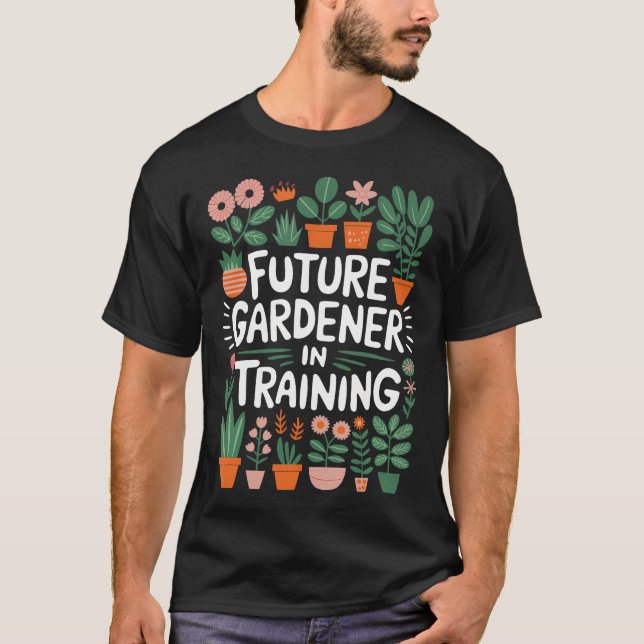 T-shirt Gardener Kids Plant Lover And Gardening Garden Lov (Devant)