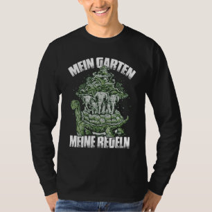 T-shirt Gardener Mon Jardin Mes Règles Jardin Hobby Garden