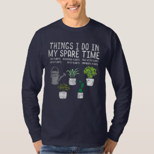 T-shirt Gardener Plante intérieur Activités de temps libre