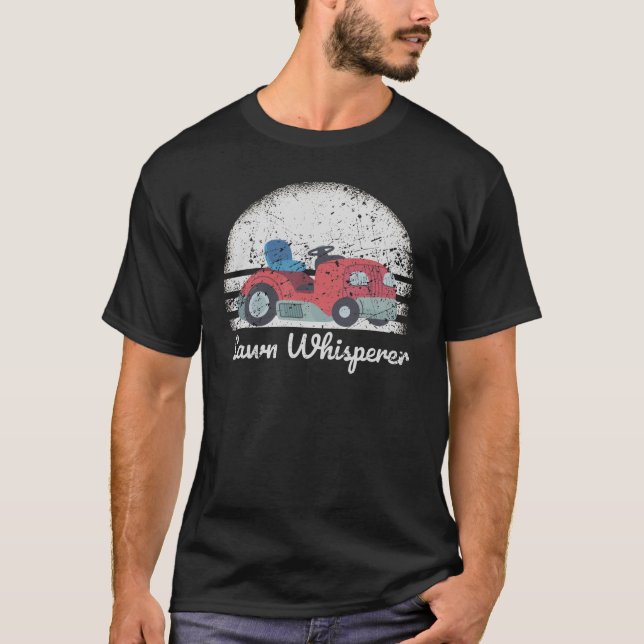 T-shirt Gardener - Whisperer de pelouse (Devant)