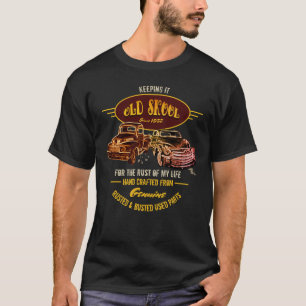 T-shirt Garder ça vieux camionnettes de Patina rouillées