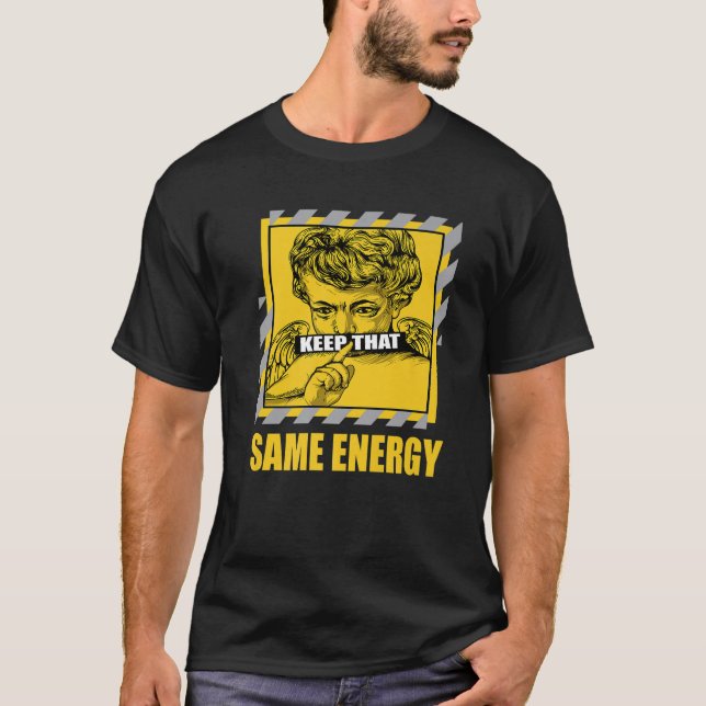 T-shirt Garder Ce Même Éclair D'Énergie 4S Correspondant (Devant)