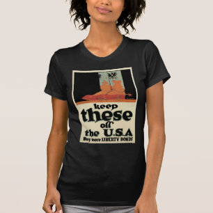 T-shirt Garder ceux des États-Unis