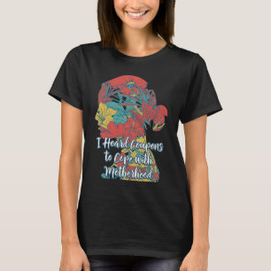 T-shirt Garder des coupons pour s'occuper avec maman de la