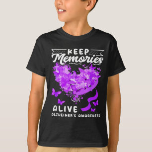 T-shirt Garder des souvenirs alzheimer sensibilisation sou
