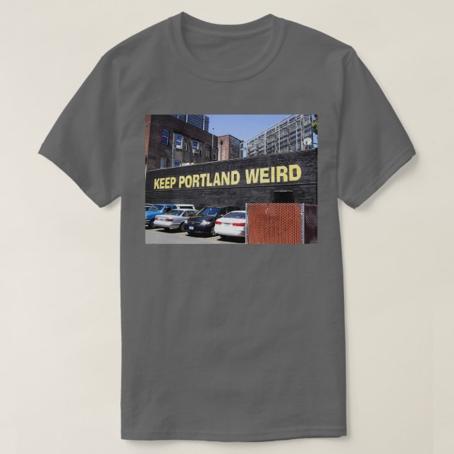 T-shirt Garder Portland bizarre (Design devant)