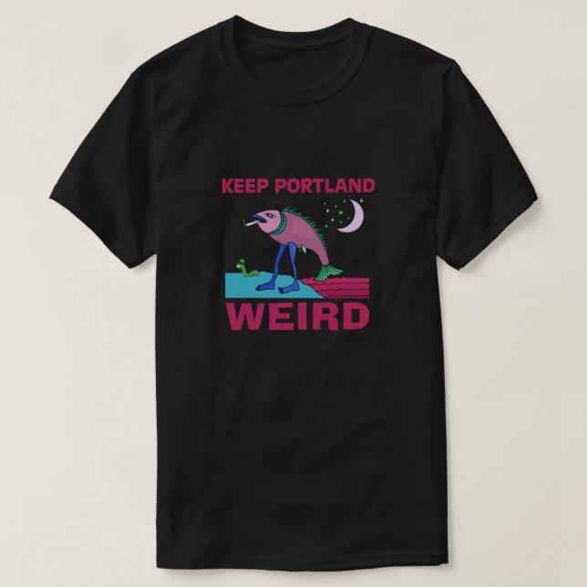 T-shirt Garder Portland bizarre Classic (Design devant)