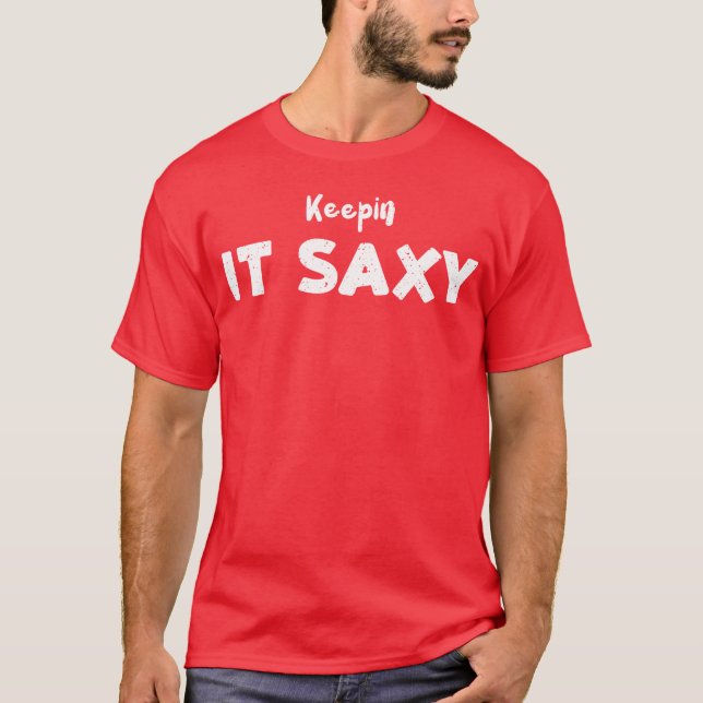 T-shirt Garder sa musique de dire (Devant)