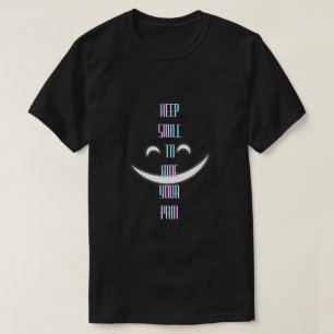 T-shirt Garder souriant l'arbre graphique