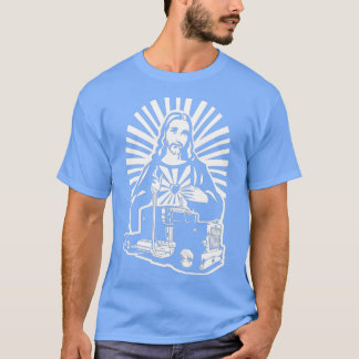 T-shirt Garder sur Truckin Jésus