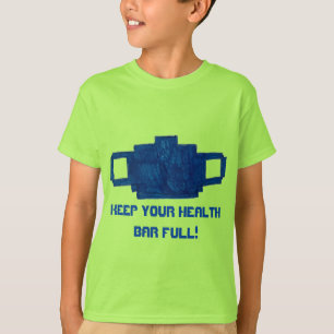 T-shirt Garder votre barre de contrôle Masque de pixels co
