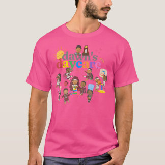 T-shirt Garderie de basket-ball amusante de Dawn Mignonne