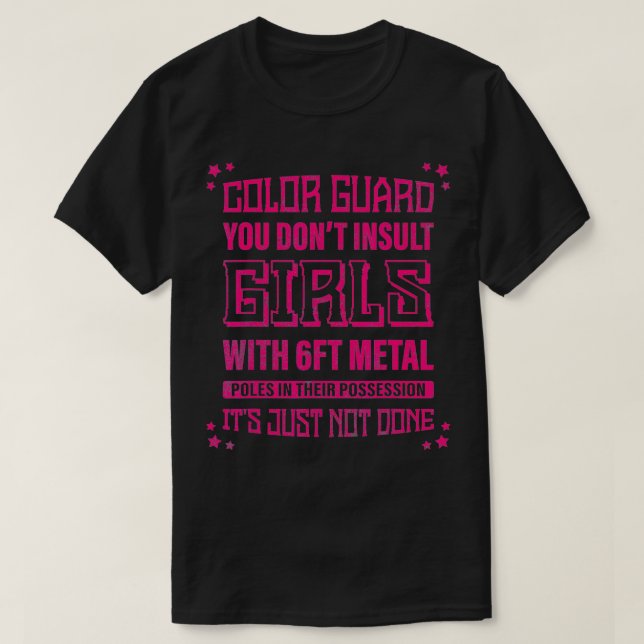 T-shirt Gardes de couleurs amusantes pour les femmes Ados  (Design devant)