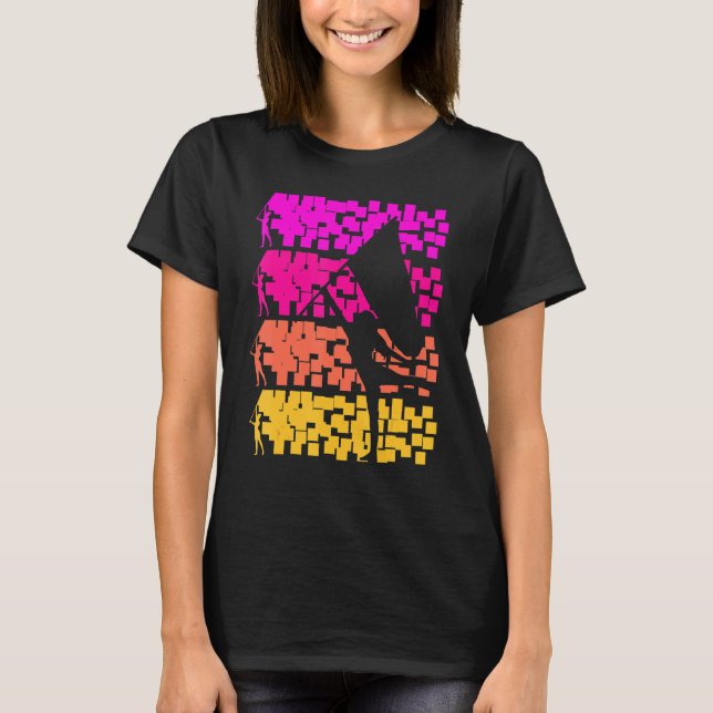 T-shirt Gardes de couleurs Filles Ados (Devant)