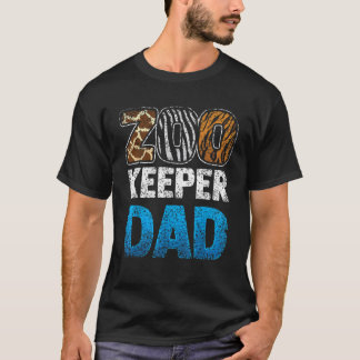 T-shirt Gardeur d'animaux de safari de zoo de profession P
