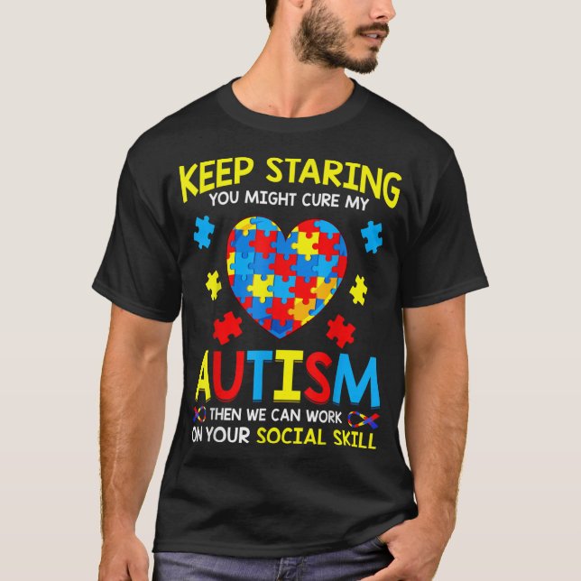 T-shirt Gardez À L'Esprit Que Vous Pourriez Guérir Mon Aut (Devant)