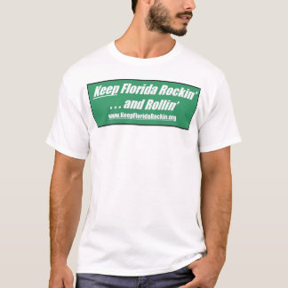 T-shirt Gardez la Floride Rockin et Rollin