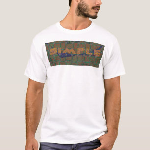 T-shirt Gardez la simplicité : le design Motif de la Clart