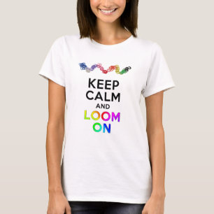 T-shirt Gardez le calme et apparaissez indistinctement sur