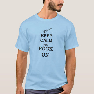 T-shirt Gardez le calme et basculez dessus !