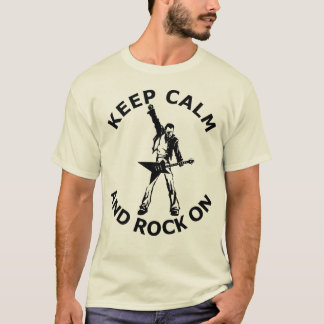 T-SHIRT GARDEZ LE CALME ET BASCULEZ DESSUS