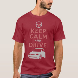 T-shirt Gardez le calme et conduisez - Corsa- /version5