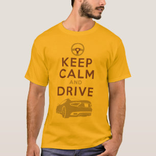T-shirt Gardez le calme et conduisez - GranTurismo-