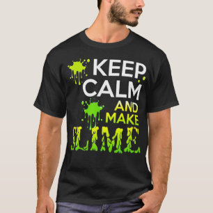 T-shirt Gardez Le Calme Et Faites De L'Amant Doux