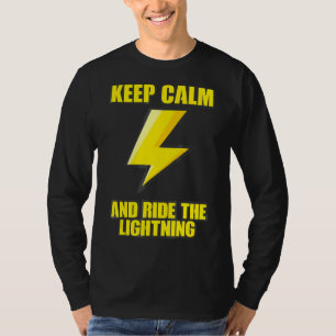 T-shirt Gardez Le Calme Et Faites Le Tour Du Taser Électri