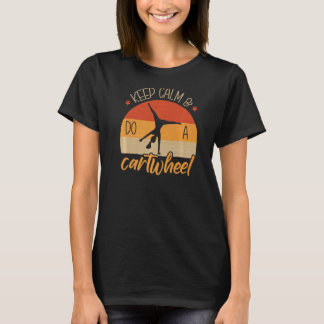 T-shirt Gardez Le Calme Et Faites Une Gymnastique Gymnasti