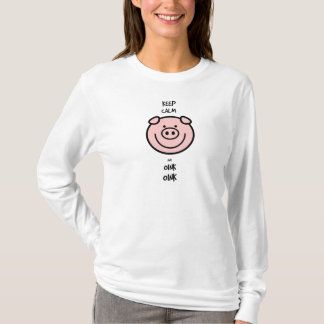 T-shirt Gardez le calme et krouik-krouik, krouik-krouik !