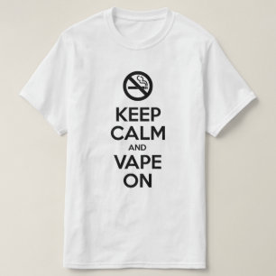 T-shirt Gardez le calme et la liberté sur ~ Auto-Motivatio