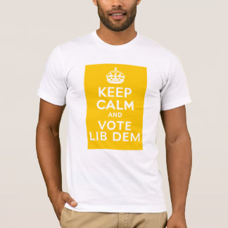 T-shirt Gardez le calme et votez le ~ Royaume-Uni