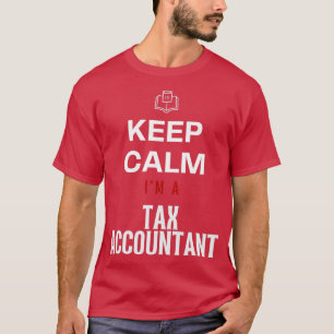 T-shirt Gardez Le Calme Ix27m Un Comptable De Chemise Comp