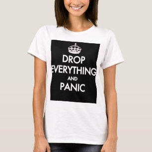 T-shirt Gardez le calme ? Pfft !