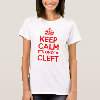 T-shirt Gardez le calme que c'est seulement une chemise de