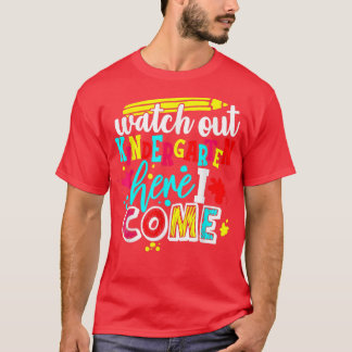 T-shirt Gardez Le Jardin D'Enfants Ici Je Viens La Paix Pr