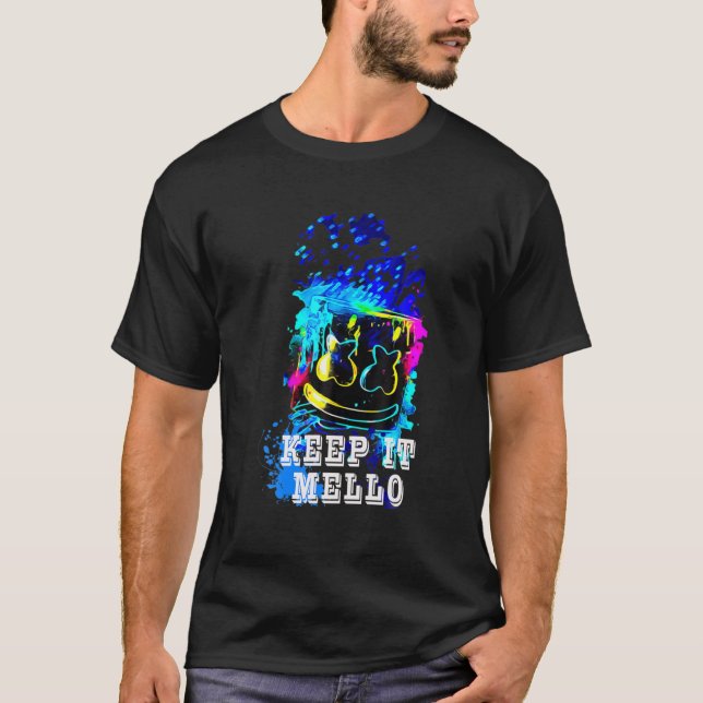 T-shirt Gardez-Le Marshmellos Couleur Costume Pour Garçons (Devant)