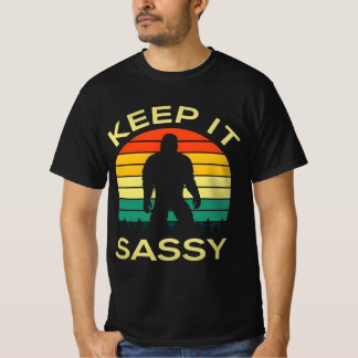 T-shirt " Gardez Sassy Funny Sasquatch"
